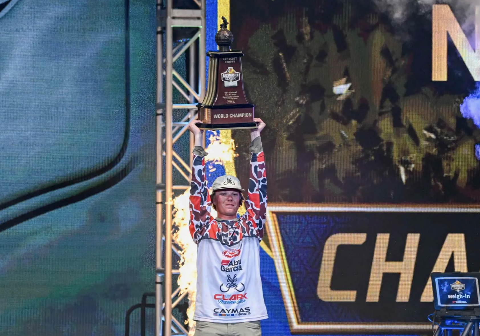 Andy Crawford - Nashville, Tenn., Nation angler Dylan Nutt has won the Bass Pro Shops Bassmaster Classic presented by Under Armour with a three-day total of 66 pounds, 13 ounces.